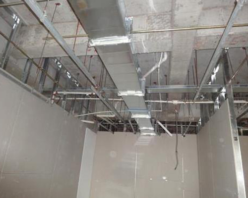 大型商場空調(diào)風(fēng)管安裝