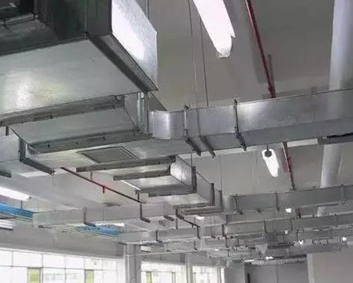 大型商場空調(diào)風(fēng)管安裝