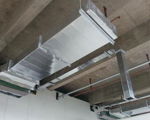 大型商場空調(diào)風(fēng)管安裝