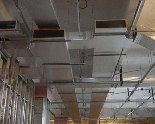 大型商場空調(diào)風管安裝